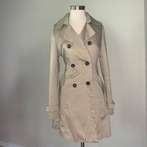 Double Breasted Trench Coat